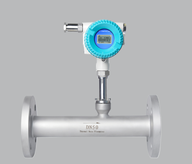 法蘭熱式氣體質量流量計1